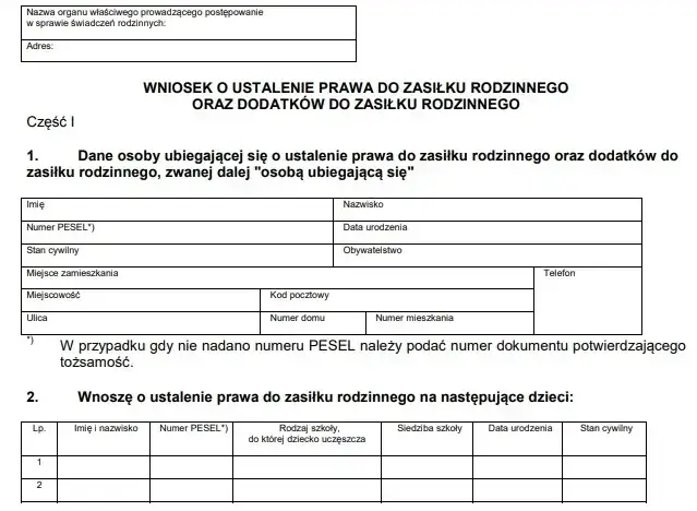 Zasiłek rodzinny 2025/26: Wnioski od 1 lipca! Zapewnij ciągłość