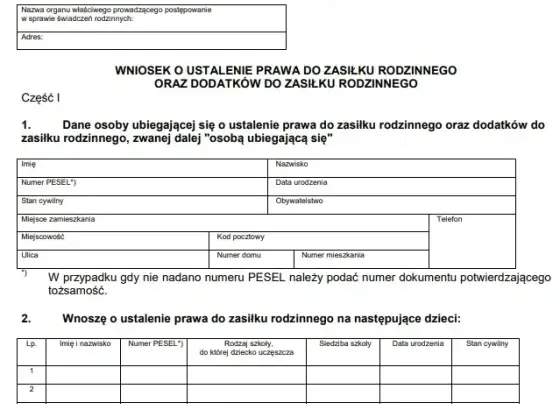 Zasiłek rodzinny 2025/26: Wnioski od 1 lipca! Zapewnij ciągłość